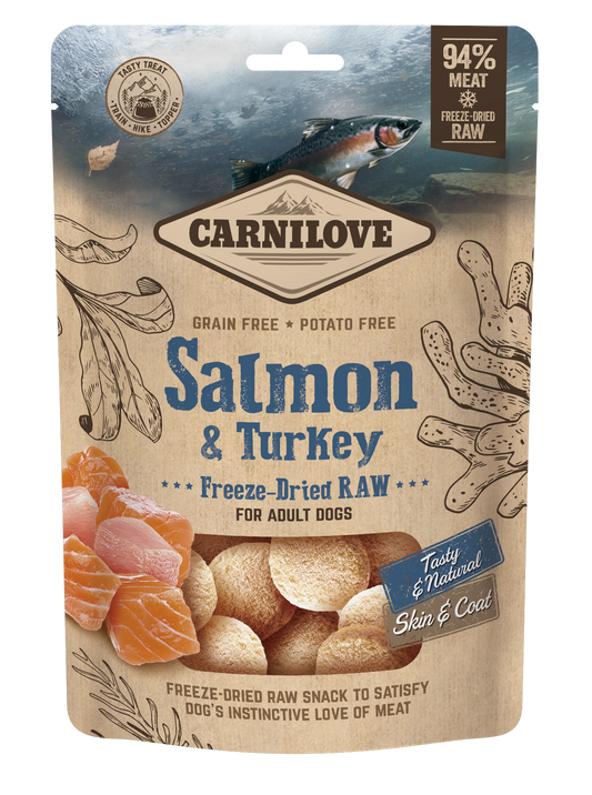 Carnilove Freeze Dried Salmon & Turkey