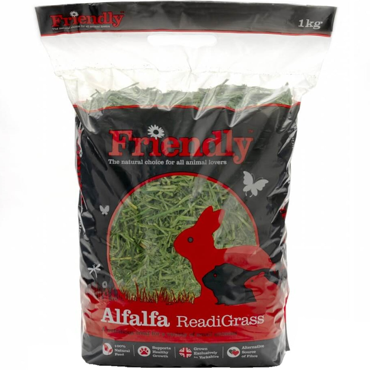 Friendly Alfalfa ReadiGrass 1kg bag