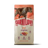 Carnilove True Fresh Beef dog food bag