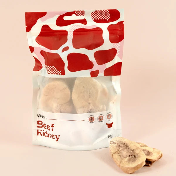 Waita Pet Freeze Dried Beef Kidney 50g