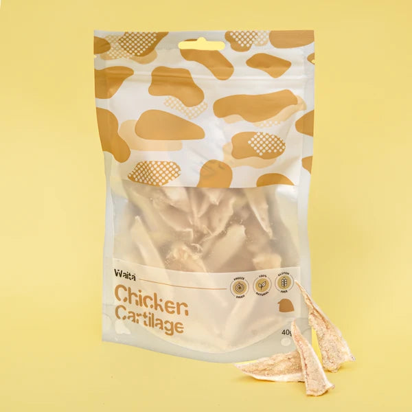 Waita Pet Freeze Dried Chicken Cartilage 40g