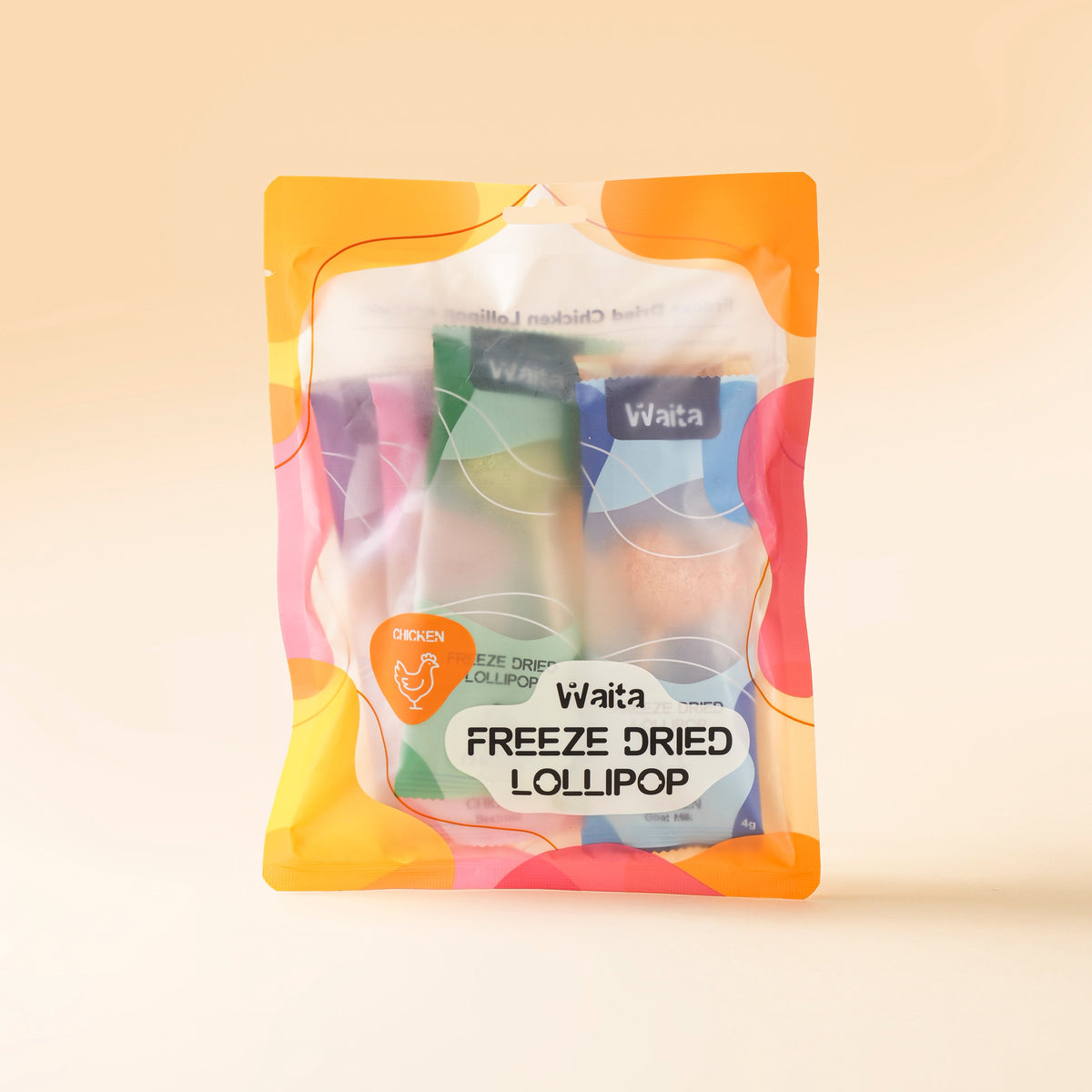 Waita Freeze-Dried Chicken Lollipops 5pk