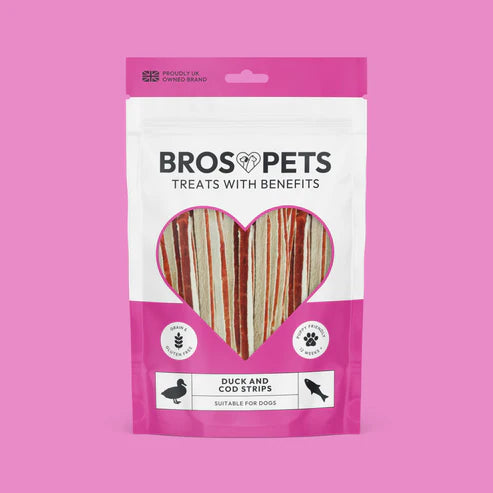 Bros Pets Duck and Cod Strips