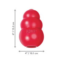 Kong Classic XXL red rubber dog toy