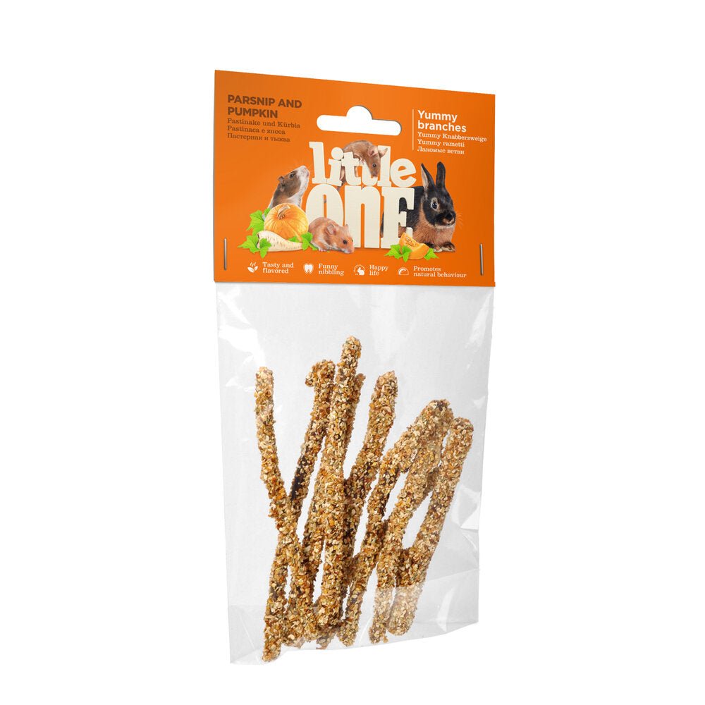 Little One Yummy Branches with parsnip and pumpkin small animal treat