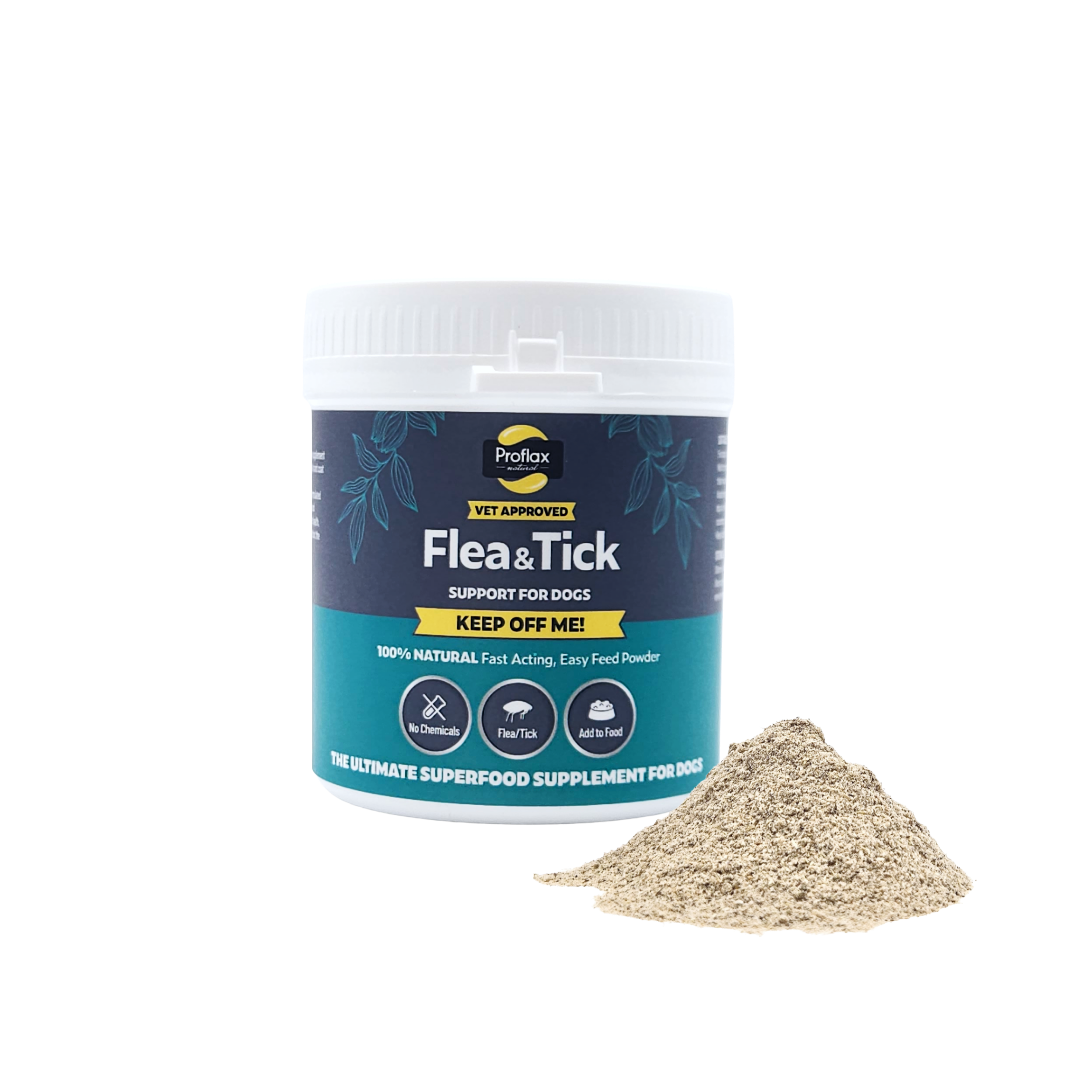 Proflax Natural Flea & Tick Defence for Dogs - Keep Off Me Powder 100g