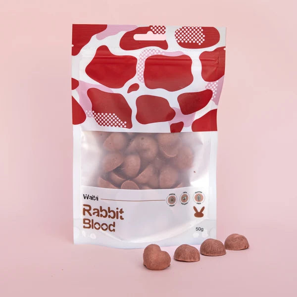 Waita Pet Freeze Dried Rabbit Blood 50g