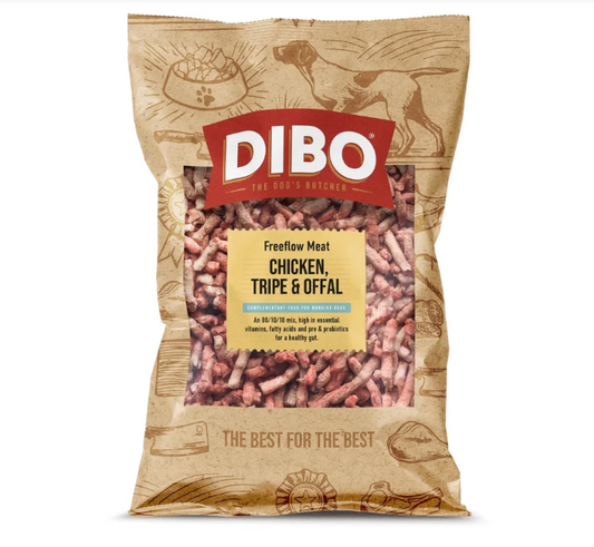 Dibo Chicken/Tripe/Offal Freeflow Mince1kg