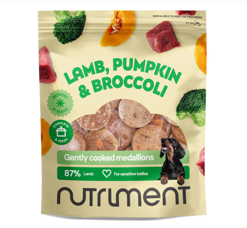 Nutriment Fresh Cooked Medallions Lamb 800g