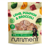 Nutriment Fresh Cooked Medallions Lamb 800g