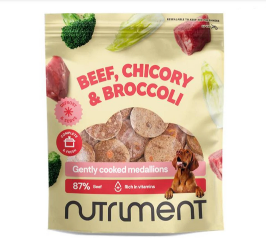 Nutriment Fresh Cooked Medallions Beef 800g