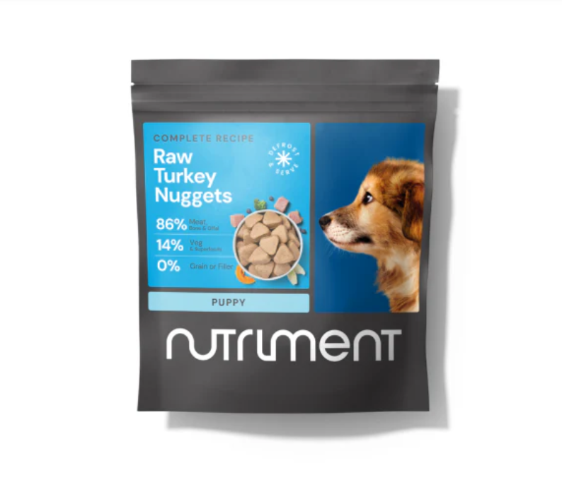 Nutriment Turkey Nuggets Puppy 1kg