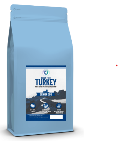 Pets N Plants Senior Grain Free Turkey 2kg