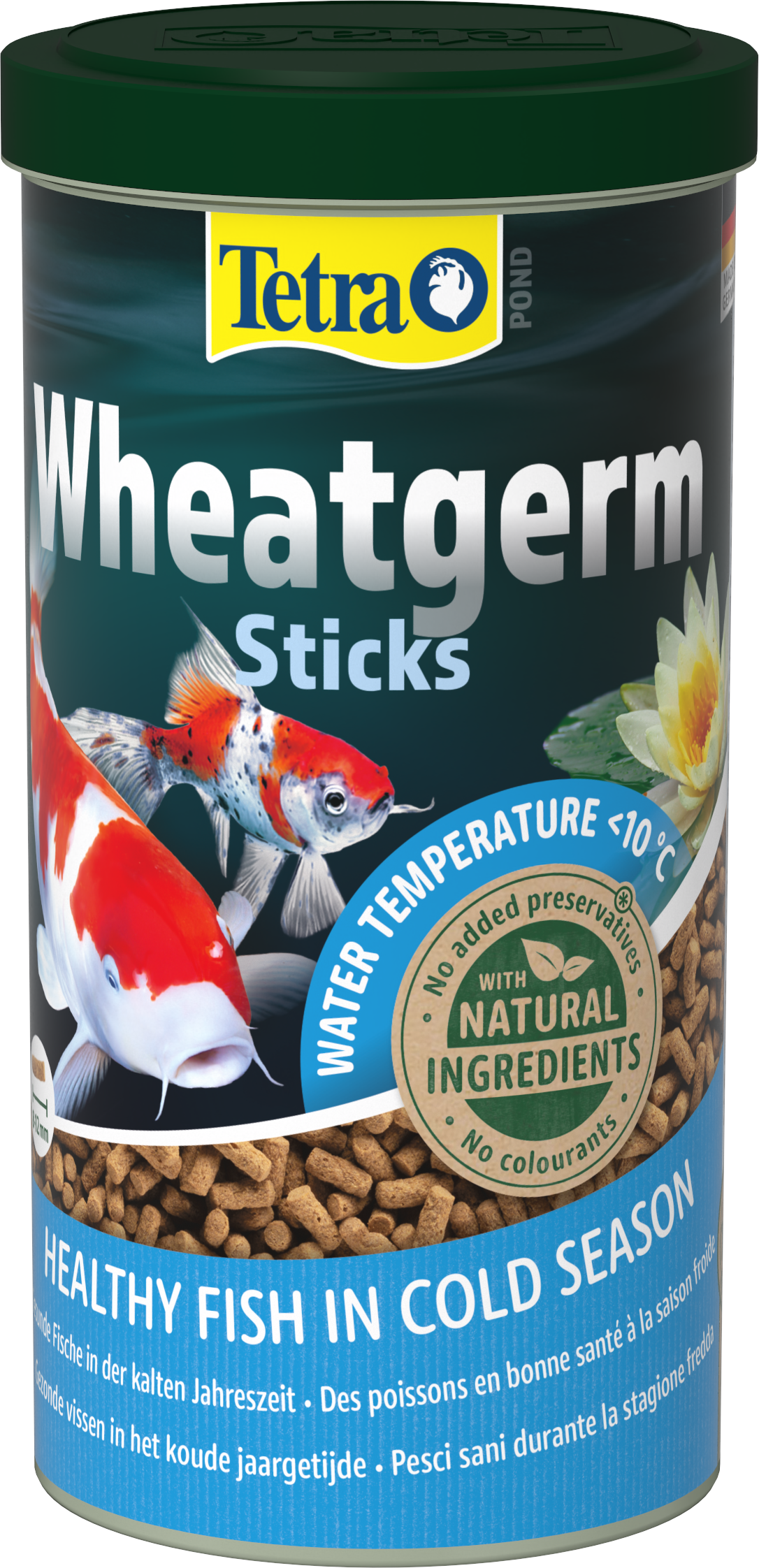 Tetra Pond Wheatgerm Food Sticks 1 Litre