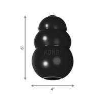KONG Extreme XXL black rubber dog toy