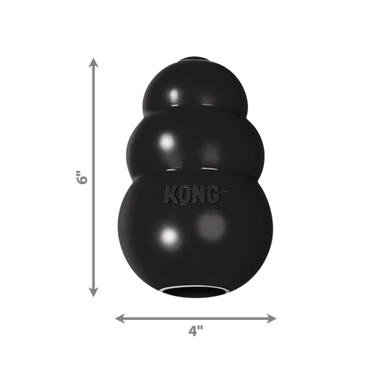KONG Extreme XXL black rubber dog toy