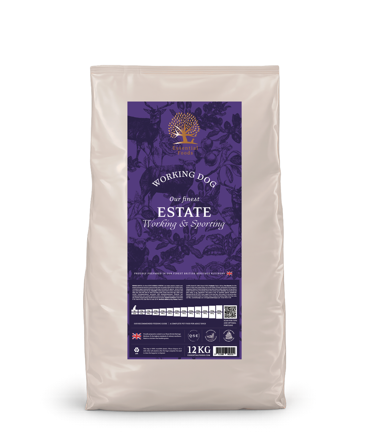 Essential Foods Estate Living Sporting & Working Dog 12kg
