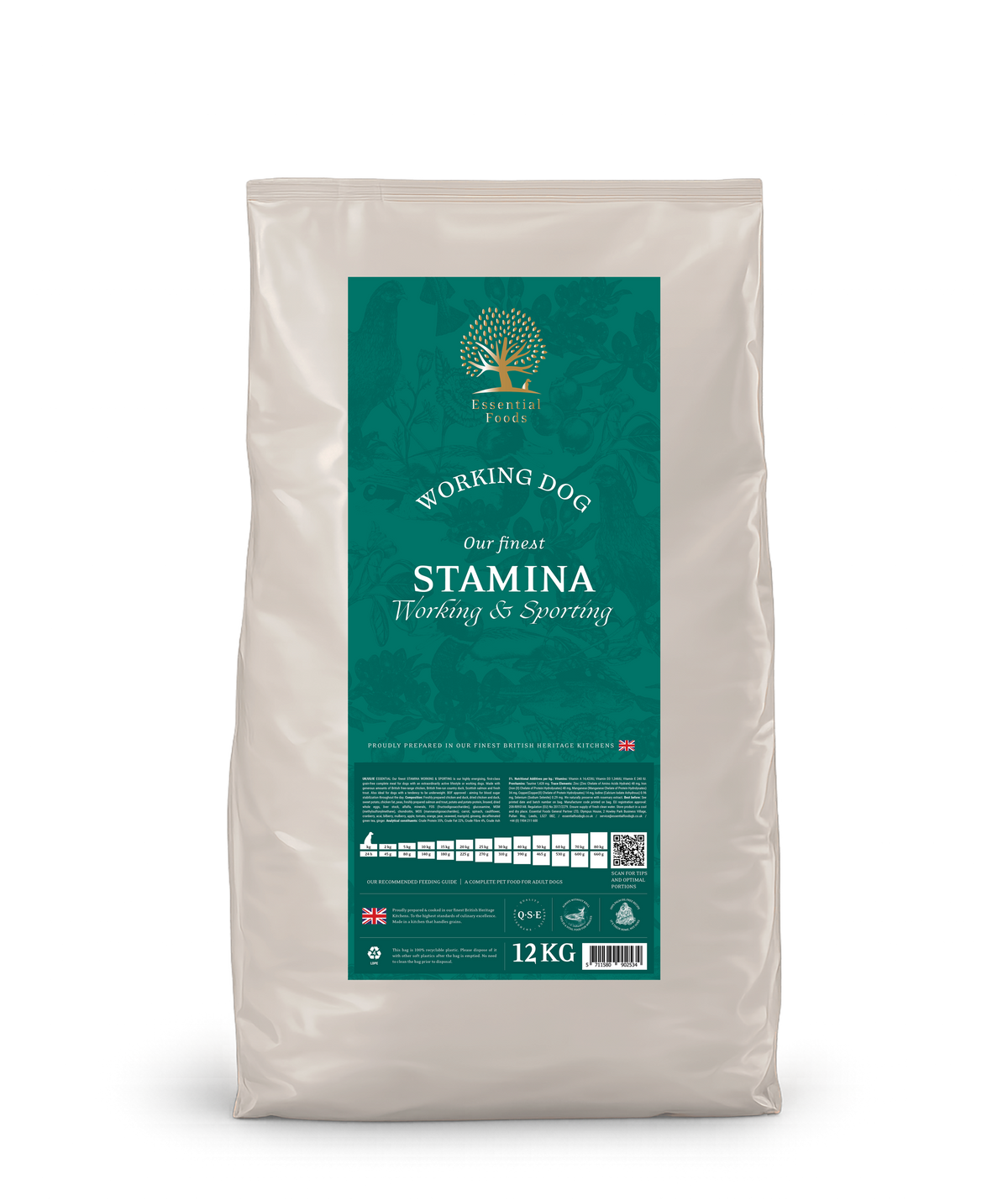 Essential Foods Stamina Working & Sporting 12kg pack