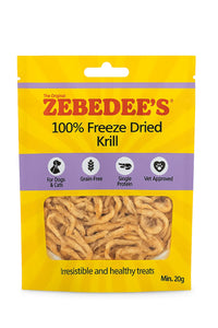Zebedees Freeze Dried Whole Krill 20g