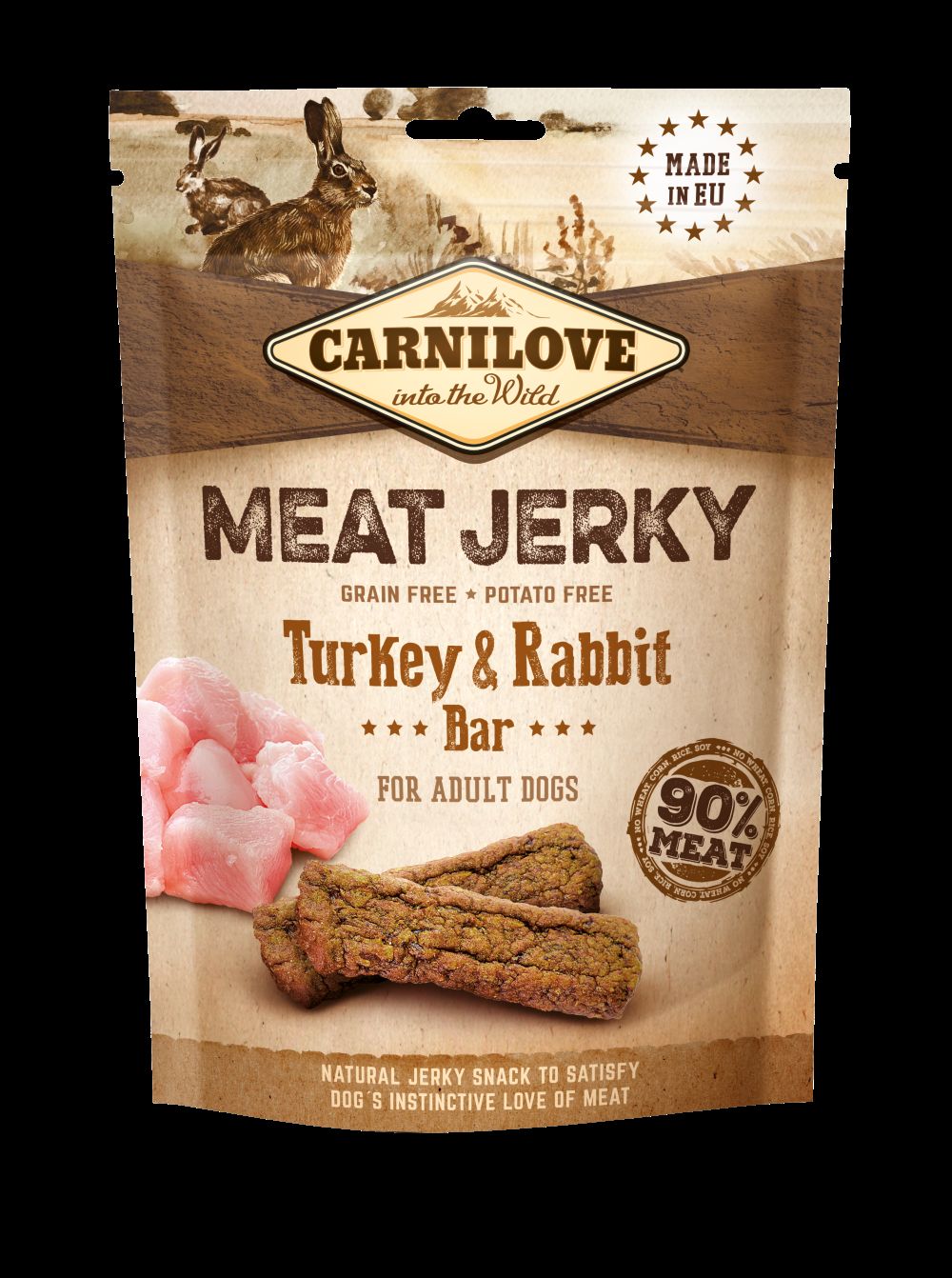 Carnilove Turkey & Rabbit Jerky 100g