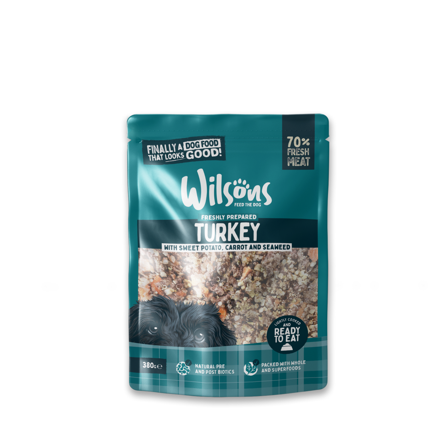 Wilsons Turkey Feed Fresh Pouch 380G