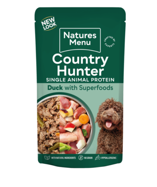 Natures Menu Country Hunter Duck Pouch 150g