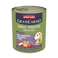 Animonda GranCarno Single Protein Superfoods with Lamb wet dog food