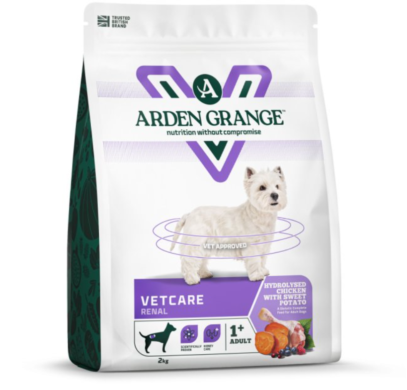 Arden Grange VetCare Renal Hydrolysed Chicken with Sweet Potato 2kg