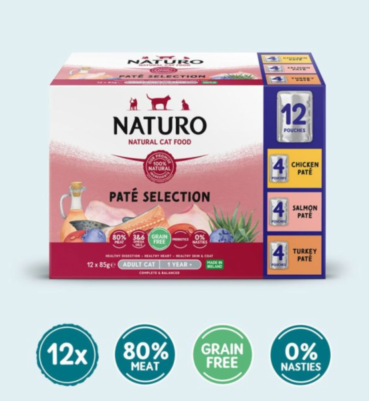 Naturo Cat Pouch Multipack