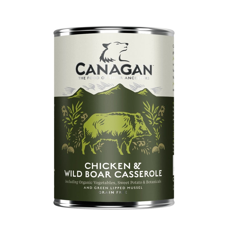 Canagan Can - Chicken & Wild Boar Casserole For Dogs 400g
