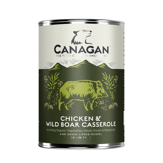 Canagan Can - Chicken & Wild Boar Casserole For Dogs 400g