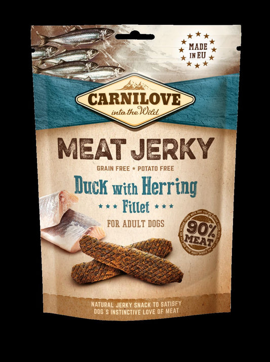 Carnilove Duck & Herring Jerky 100g