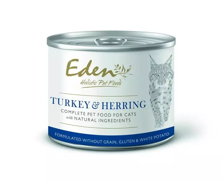 Eden Cat Turkey & Herring 200g