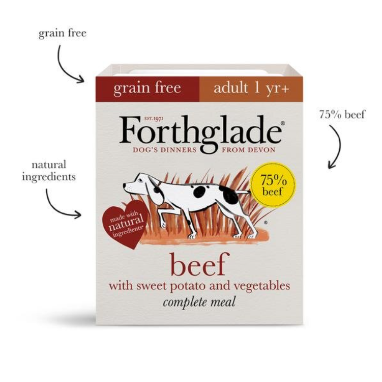 Forthglade Beef With Sweet Potato & Veg