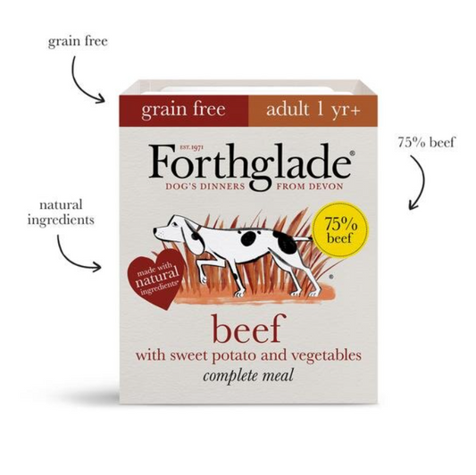 Forthglade Beef With Sweet Potato & Veg