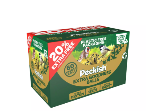 Peckish Extra Goodness Balls 60 pack