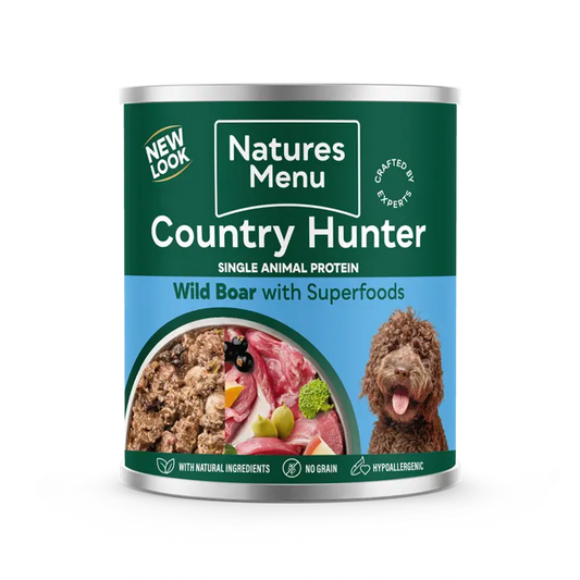 Natures Menu Tin Wild Boar 600g