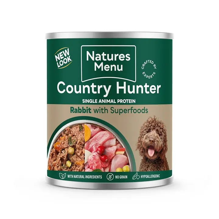 Natures Menu Tin Rabbit 600g