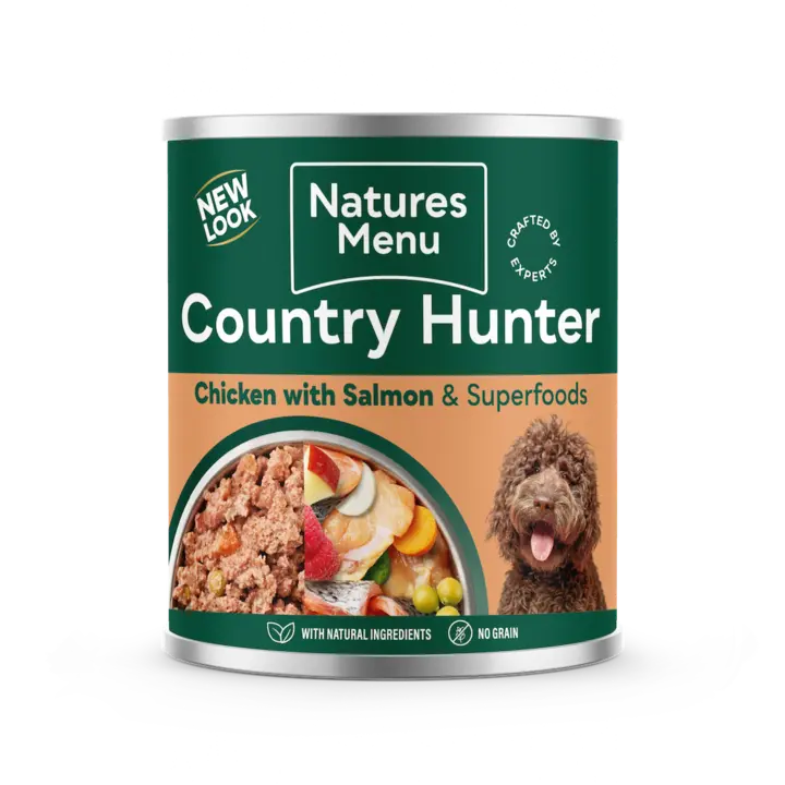 Natures Menu Tin Salmon & Chicken 600g