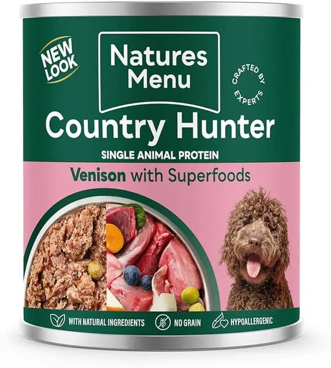 Natures Menu Tin Venison 600g