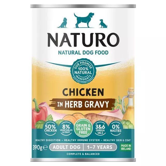 Naturo Chicken Can 390g