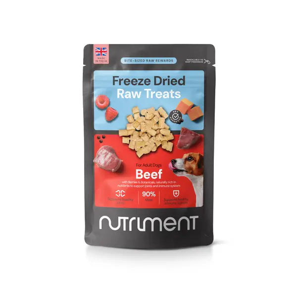 Nutriment Freeze Dried Raw Treats Beef