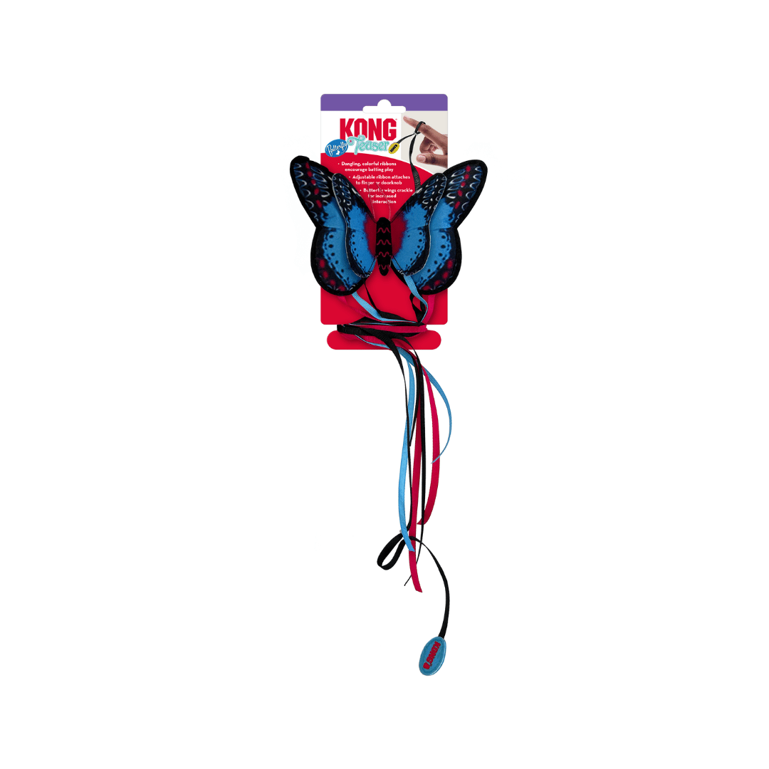KONG Teaser Butterfly cat toy