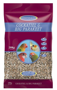 J&J Cockatiel & Lovebird 20kg