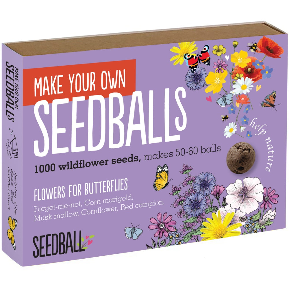 Seedball Make Your Own Seedball Kit - Flowers for Butterflies