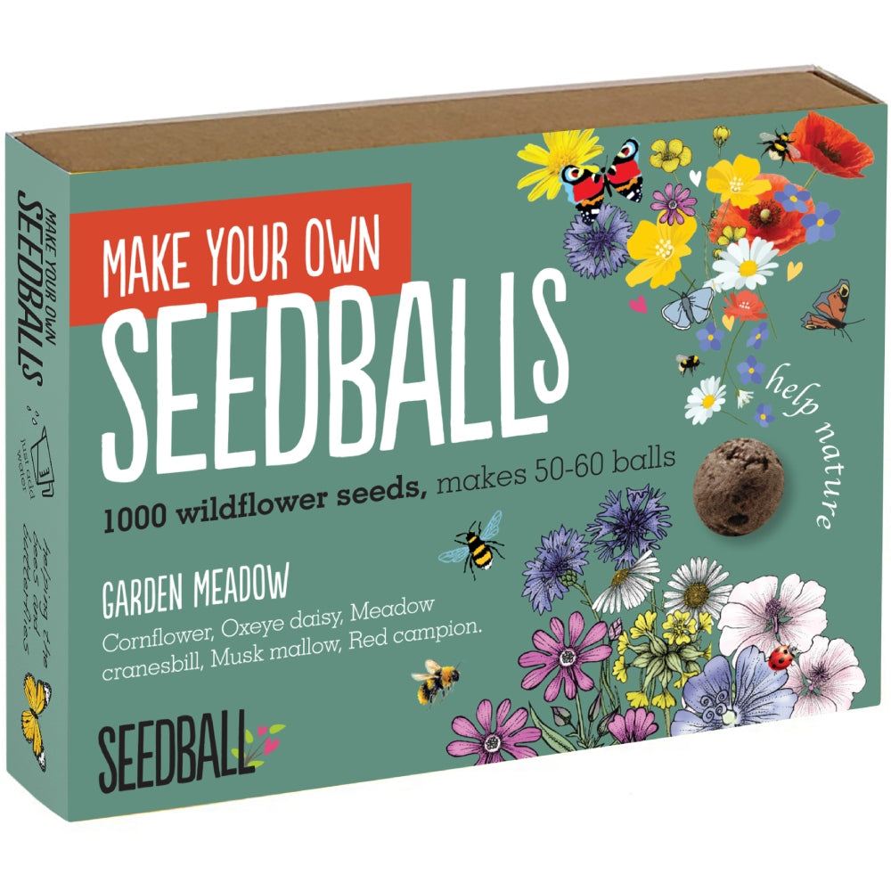 Seedball Make Your Own Seedball Kit - Garden Meadow